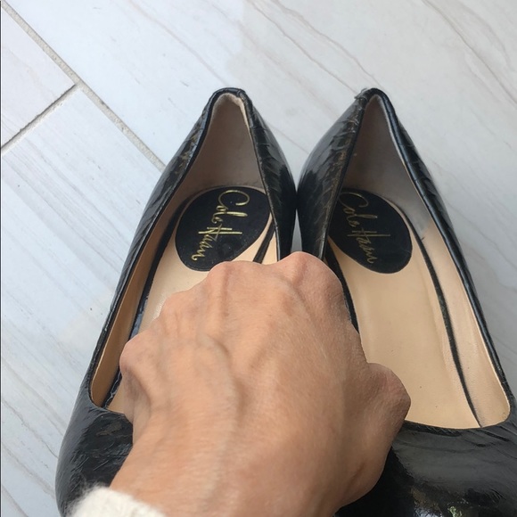 Cole Haan Patent Leather Wedge - Picture 6 of 7